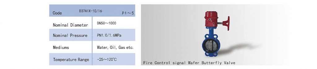 fire fighting buttefly valve