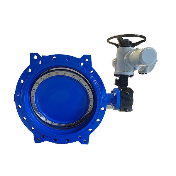 electric double eccentric butterfly valve