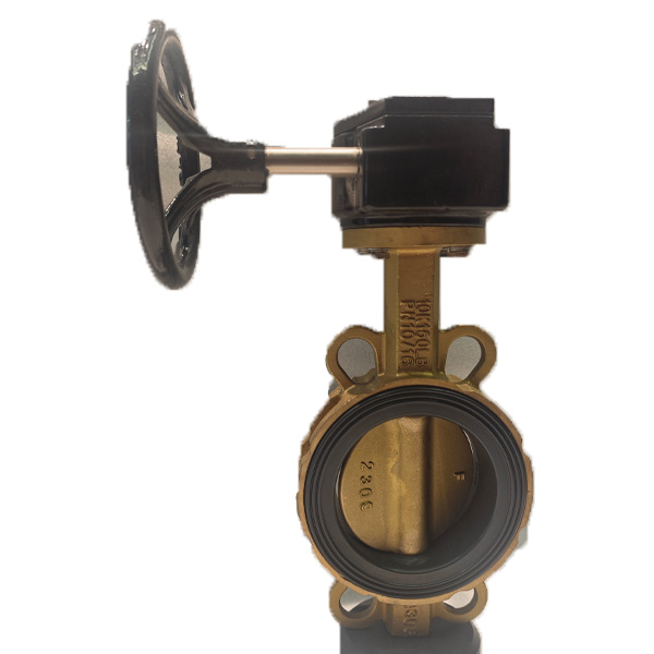 wafer type seawater desalination butterfly valve