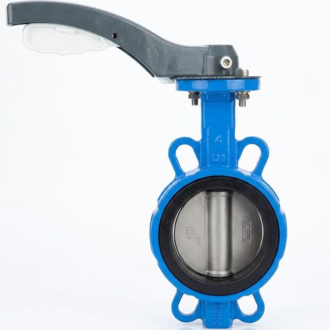 Cast Iron Wafer Type Butterfly Valve with Lever (4 Inch / DN100 PN16)