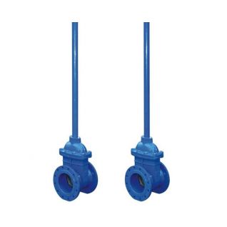 DIN F4 PN10/PN16  Driect buried gate valve  extension stem 