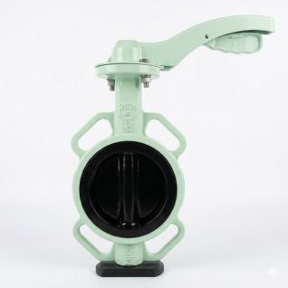 Table E Rubber Lined Wafer Body Butterfly Valve