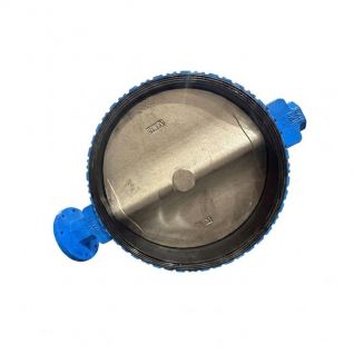 DN800 Cast Iron Vulcanized Wafer Butterfly Valve JIS 10K/5K EPDM Lined Industrial Valve