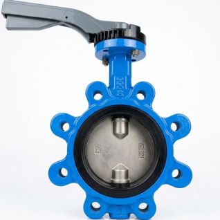 Full Lug Type Butterfly Valve PN16 Ductile Iron Water Butterfly Valve